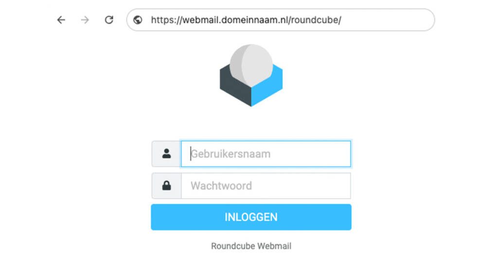 Hoe log ik in op webmail? - Interwijs Webhosting